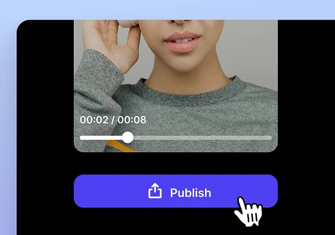 Publish your short video